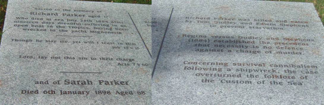  Richard Parker memorial  